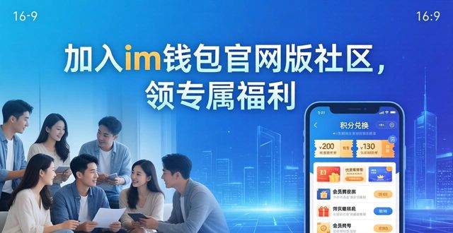 加入im钱包官网版社区，领专属福利